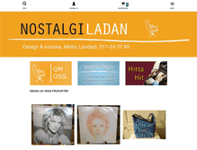 Tablet Screenshot of nostalgiladan.se